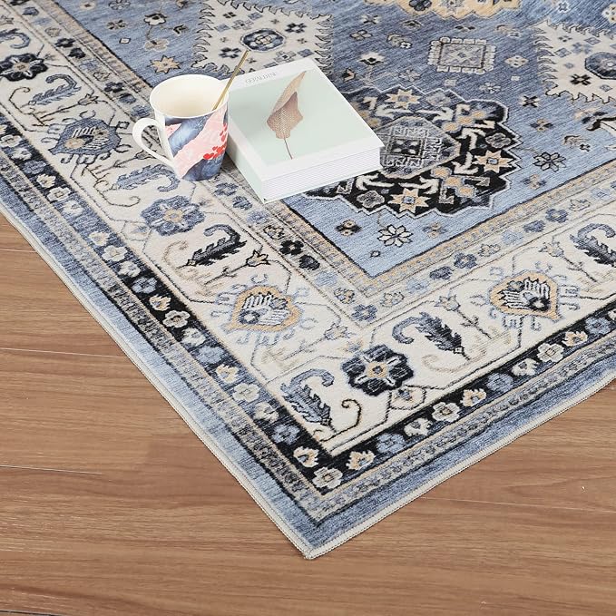 Dripex Vintage Washable Area Rug - Image 6