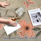 Lahome Floral Washable Kitchen Rug, Ultra-Thin Fall Door Mat, Indoor Entrance - Image 7