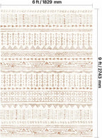 VEVOR 6 x 9 ft Area Rug Large Washable Rug Non-Slip and Tear-Resistant Soft - Image 2