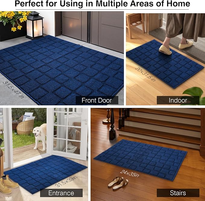Front Door Mat Outside Entrance, Outdoor Indoor Door Mats - Image 6