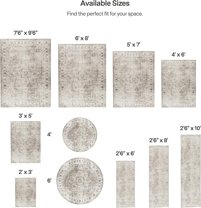 ReaLife Rugs Machine Washable Area Rug - Image 9