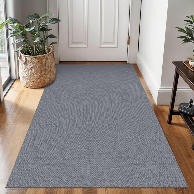 3x5 Ft Braided Area Rug Washable Rugs by Ivissy