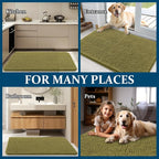 OLANLY Dog Door Mat for Muddy Paws 30x20, Absorbs Moisture and Dirt, Absorbent - Image 8
