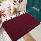 OLANLY Dog Door Mat for Muddy Paws 30x17, Absorbs Moisture and Dirt, Absorbent by OLANLY