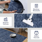 RUGSREAL Washable Area Rug for Bedroom 5x7 Contemporary Dining Room Throw Rug - Image 9