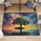 5x6 Tree of Life Rugs for Office by Unknown