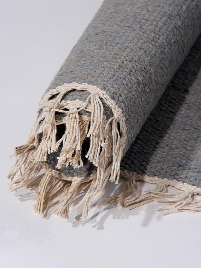 Rugsotic Carpets Hand Woven Flat Weave Kilim Wool ECO-Friendly Area Rugs - Image 5