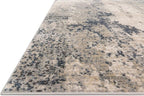 Loloi Teagan Collection TEA-07 Natural/Denim 2'-8" x 7'-6" Runner Rug, Soft - Image 5