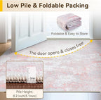 Washable Area Rugs 7'x9' Non-Slip Modern Abstract Soft - Image 6