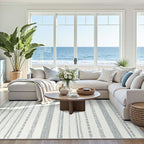 jinchan Moroccan Boho 6x9 Area Rugs by JINCHAN