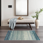 Moroccan Small Rug for Bedroom 2x4, Soft Non-Slip Indoor Door Mats for Entryway - Image 7