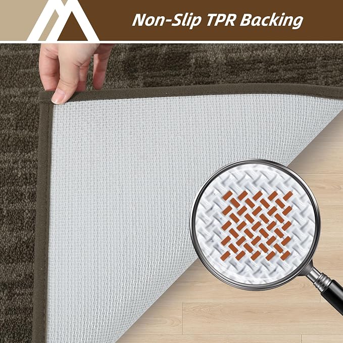 COSY HOMEER-Door-Mat, Dirt Trapper Entryway Rugs 20"x32", Non Slip Washable - Image 4