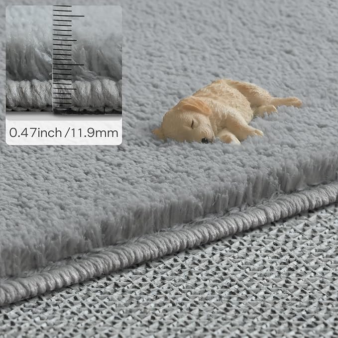 Solid Washable Area Rug - Image 7