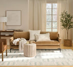 Nourison Home Nordic Ivory Blue 8' x 10' Area Rug - Image 6