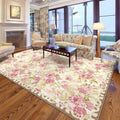 8x10 Machine Washable Area Rug for Living Room, Kids and Pets Friendly for by GERUIMO