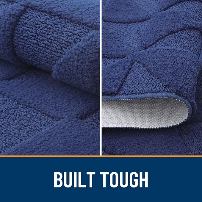 OLANLY Door Mats Indoor, Dirt Resist, Entrance Washable Mat, Low-Profile Inside - Image 2