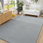 Amearea Large Modern Area Rugs for Bedroom Living Room, 8x10 Feet Grey - Image 8