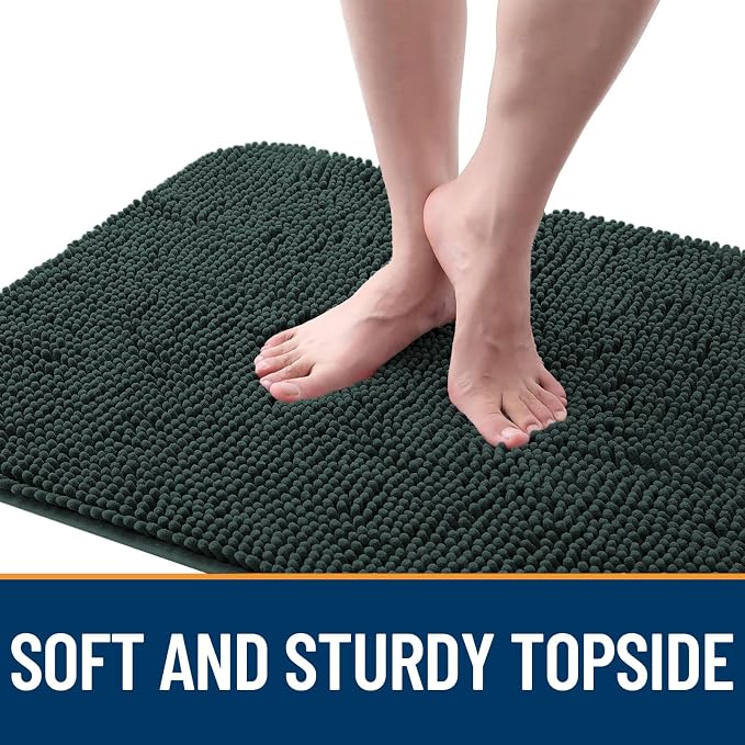 OLANLY Dog Door Mat for Muddy Paws 70x35, Absorbs Moisture and Dirt, Absorbent - Image 4