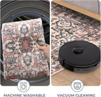 KOZYFLY Boho Area Rug 6x9 Ft Thin Washable Rugs - Image 5