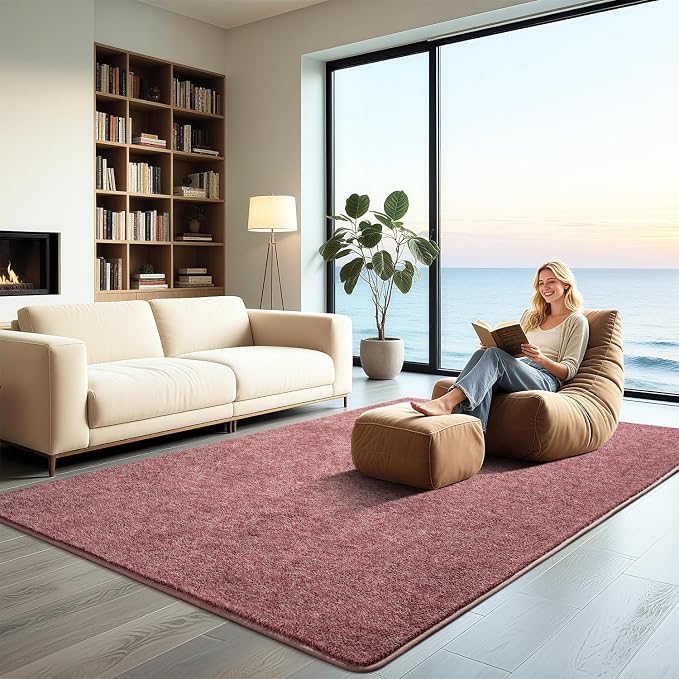 HQAYW 5x7 Area Rugs for Living Room Bedroom, Modern Thickened Memory Foam Soft - Image 3
