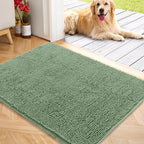 OLANLY Dog Door Mat for Muddy Paws 40x32, Absorbs Moisture and Dirt, Absorbent by OLANLY