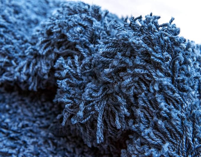 Unique Loom Solid Shag Collection Area Rug - Image 8