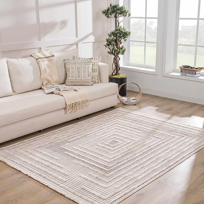 Hauteloom Lunao Living Room, Bedroom Area Rug - Image 2