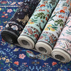 Rugcomf Runner Rug Washable Kitchen Runner 2'x 6'Runner Rug Floral Non-Slip - Image 8