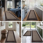 Washable Area Rug 34" x 60", Non Slip Kitchen Rug - Image 6