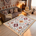 Bohemian Large Area Rug 5x7 Boho Decor Western Living Room Rug | Southwestern by Erosebridal