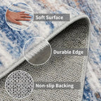 3x8 Washable Runner Rug for Family: Easy-to-Clean Runners for Hallway Entryway - Image 5