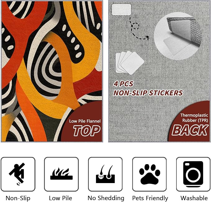 Pop Art Area Rugs - Image 3