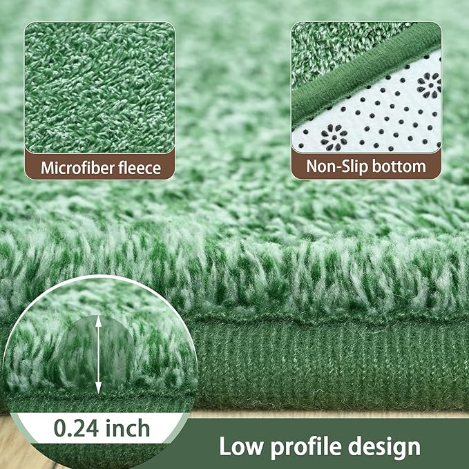 AROGAN Washable 2x6 Runner Rug for Hallway, Long Runner Rugs wtih Soft Memory - Image 6