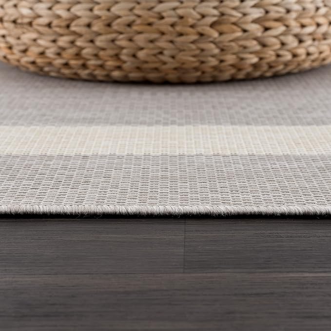 CAMILSON Outdoor Rug 9x12, Large Modern Outside Rugs - Image 4