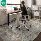 5x7 Machine Washable Area Rug for Living Room, Kids and Pets Friendly for - Image 3