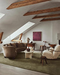Hand-Tufted Wool Rectangle Area Rug – Soft Premium Wool Carpet by Unknown