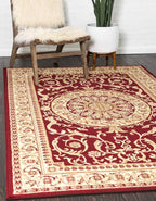 Unique Loom Versailles Collection Traditional Classic Medallion Floral Motif by UniqueLoom