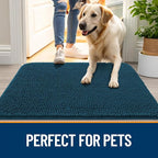 OLANLY Dog Door Mat for Muddy Paws 44x32, Absorbs Moisture and Dirt, Absorbent - Image 6