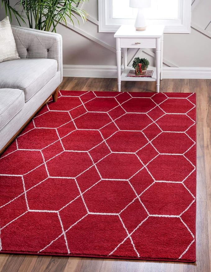 Unique Loom Trellis Frieze Collection Area Rug by UniqueLoom