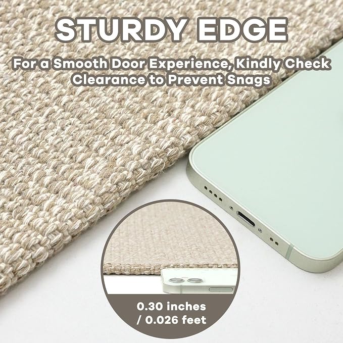 EARTHALL Washable Runner Rug 3x10 Ft Non Slip Runners - Image 2