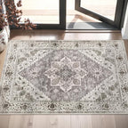 SERISSA Boho Rugs for Entryway, 2x3 Entryway Rug Non-Slip Washable Small Area by SERISSAHomeDecorCollection