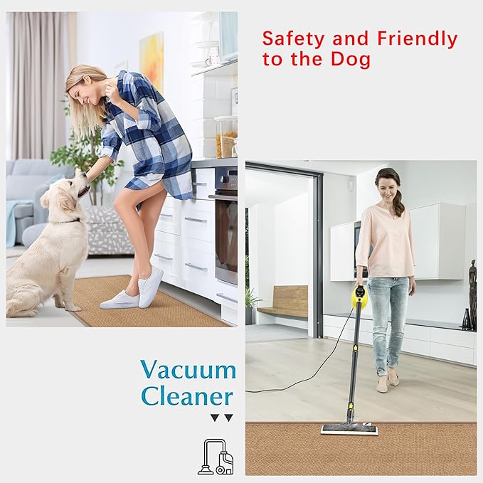 Rubber Runner Rug for Hallways Non Slip, Low Pile Long Laundry Room Mat Hall - Image 6