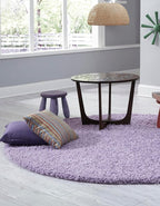 Unique Loom Solid Shag Collection Area Rug - Image 4