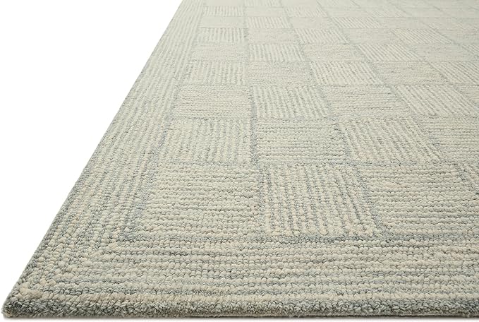 Loloi Chris Loves Julia Francis Collection FRA-03 Silver/Sky 2'-3" x 3'-9" - Image 6