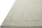 Loloi Chris Loves Julia Francis Collection FRA-03 Silver/Sky 2'-6" x 7'-6" - Image 5