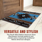 YHSF South West Native American Area Rug C318 - Image 7