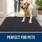 OLANLY Dog Door Mat for Muddy Paws 47x20, Absorbs Moisture and Dirt, Absorbent - Image 6