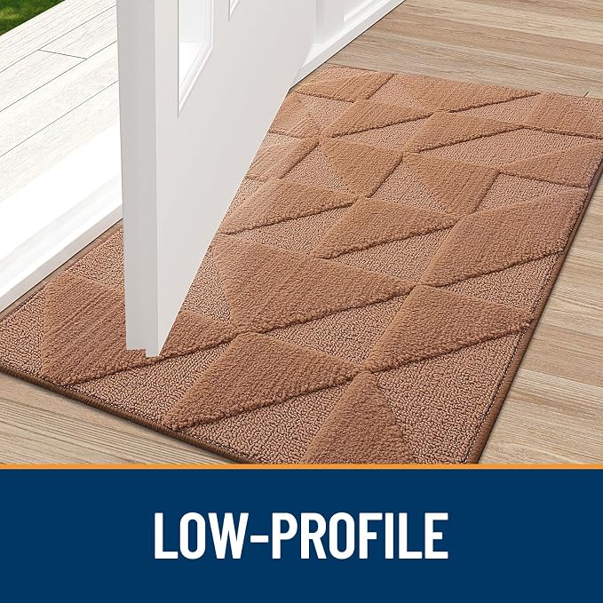 OLANLY Door Mats Indoor, Dirt Resist, Entrance Washable Mat, Low-Profile Inside - Image 7