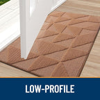 OLANLY Door Mats Indoor, Dirt Resist, Entrance Washable Mat, Low-Profile Inside - Image 7