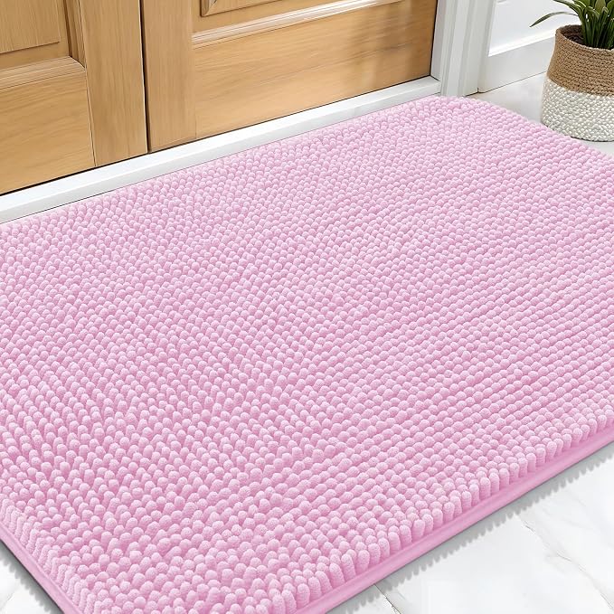 OLANLY Dog Door Mat for Muddy Paws 30x20, Absorbs Moisture and Dirt, Absorbent by OLANLY